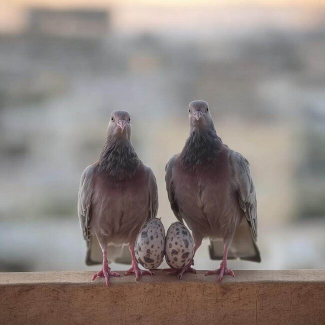 Czy gołębie jaja są szkodliwe